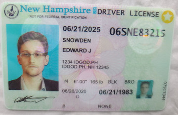 New Hampshire Fake ID