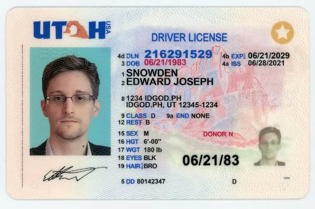 Utah Fake ID