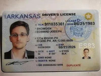 Arkansas Fake ID | Buy Scannable CA IDs with UV Holograms ID God