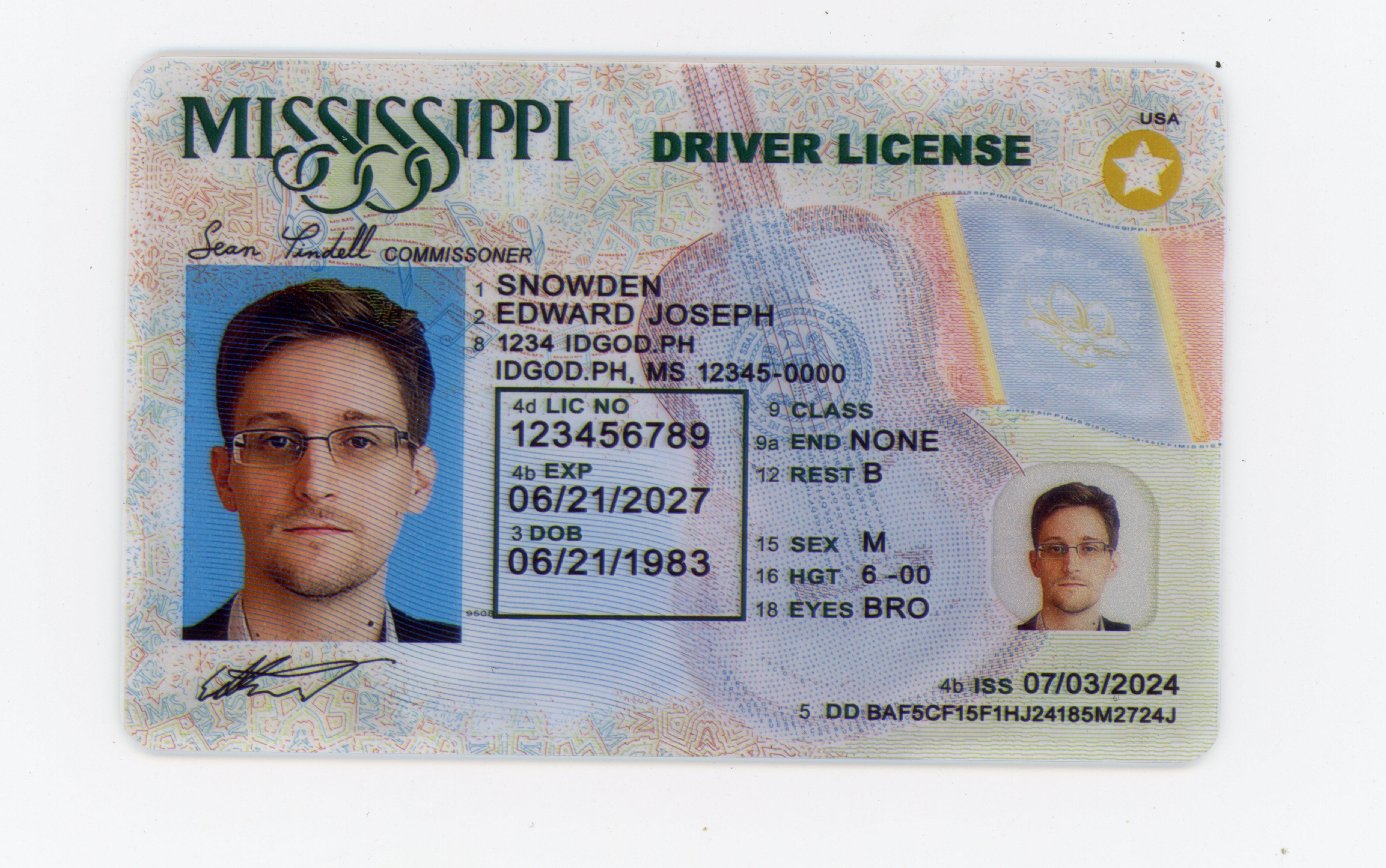 High-Quality Mississippi Fake ID with Security Features