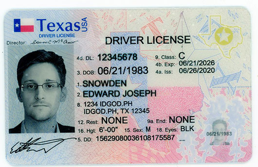 High-Quality Texas Fake ID with Security Features